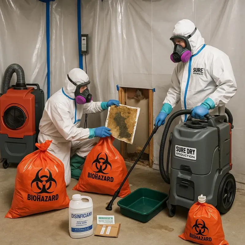 Contaminated Water Handling Protocols process in Gilmer, TX