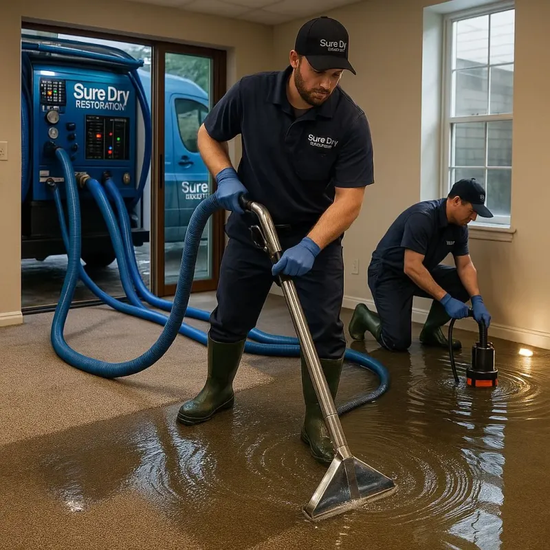 Water Extraction and Removal process in Gilmer, TX